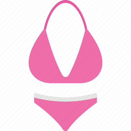 Bikini, bra, brassiere, lingerie, swimming bra, underclothes, undergarment icon - Download on Iconfinder