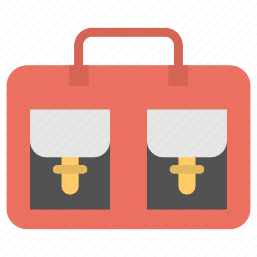 Briefcase, business bag, office case, portfolio bag icon - Download on Iconfinder