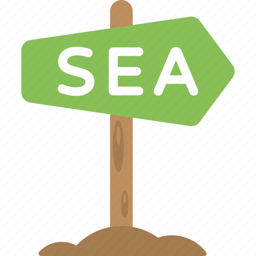 Arrow hint, directional sign, sea signboard, signboard, wooden signboard icon - Download on Iconfinder