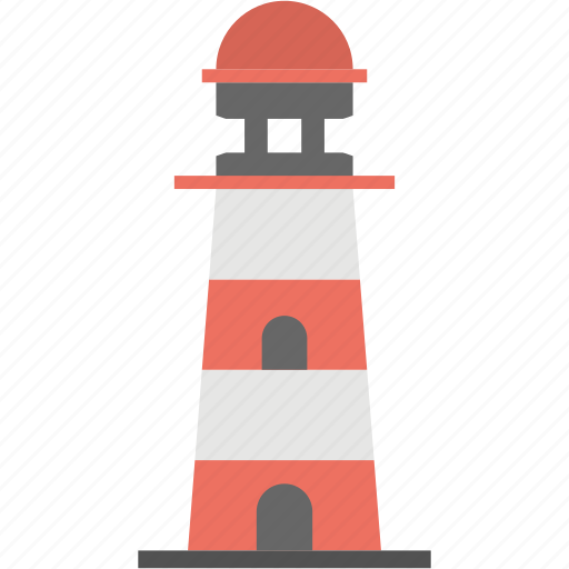 Lighthouse, lighthouse tower, sea lighthouse, sea tower, tower house icon - Download on Iconfinder