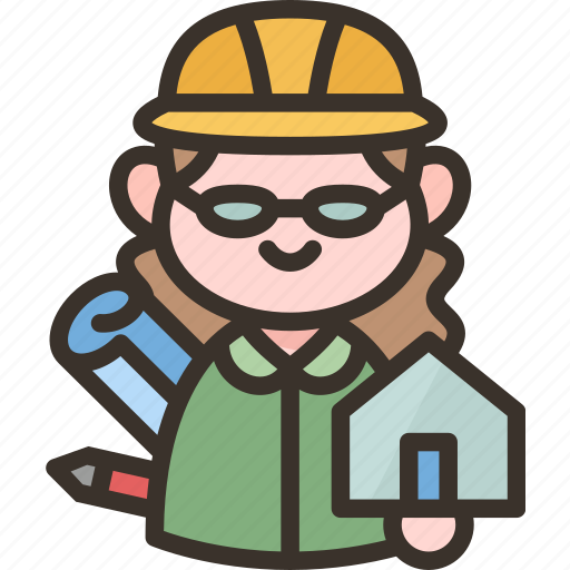 Architect, engineer, house, project, construction icon - Download on Iconfinder
