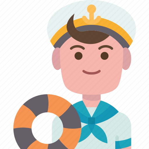 Sailor, captain, cruise, navy, marine icon - Download on Iconfinder