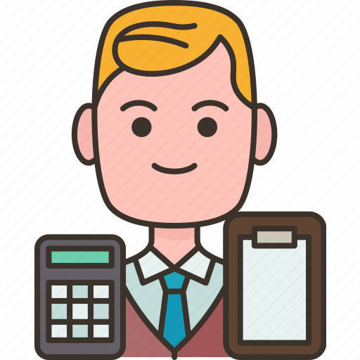 Accountant, accounting, finance, tax, payment icon - Download on Iconfinder