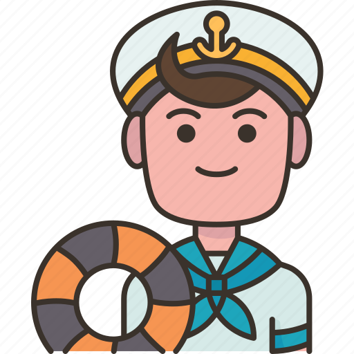 Sailor, captain, cruise, navy, marine icon - Download on Iconfinder