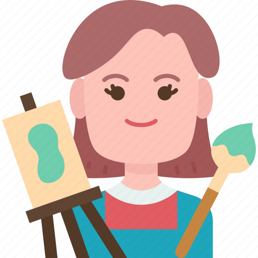 Artist, art, painting, creative, hobby icon - Download on Iconfinder