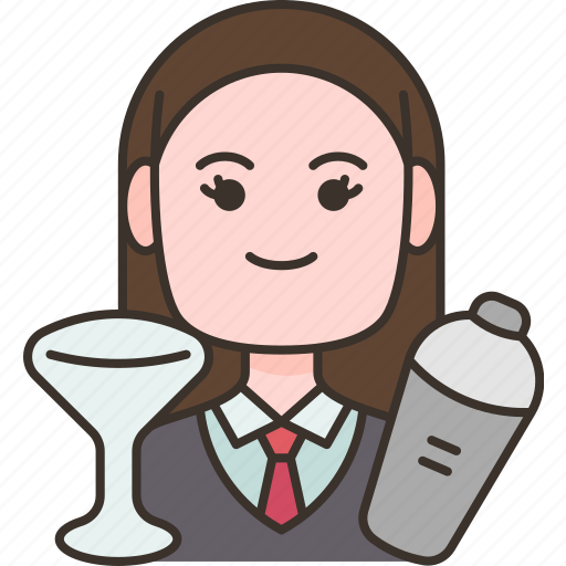 Bartender, mixologist, cocktail, beverage, bar icon - Download on Iconfinder