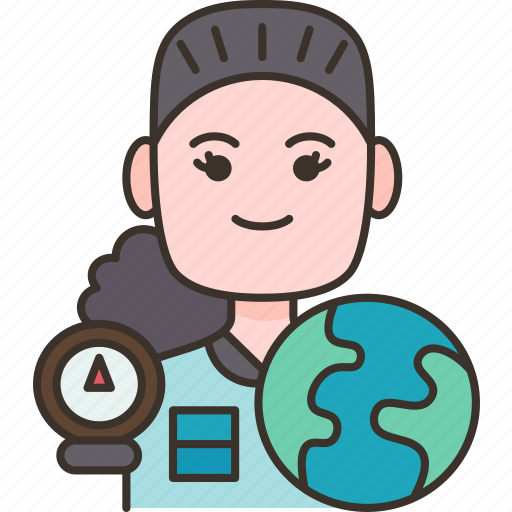 Geographer, geography, atlas, earth, study icon - Download on Iconfinder