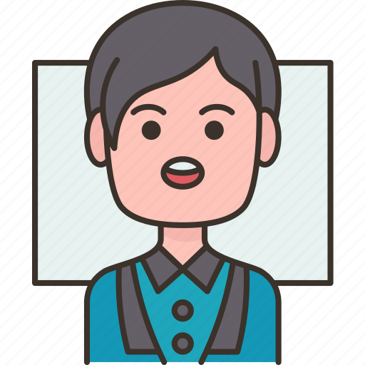 Lecturer, class, instructor, lesson, seminar icon - Download on Iconfinder