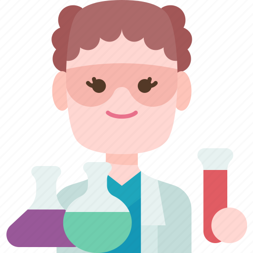 Chemist, chemical, laboratory, scientist, researcher icon - Download on Iconfinder
