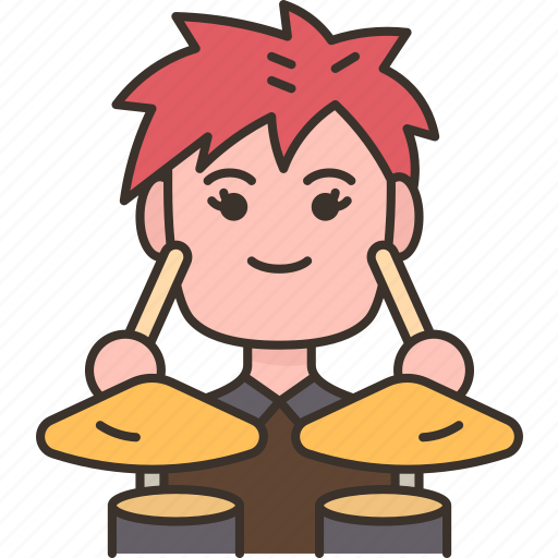Musician, drummer, music, rock, band icon - Download on Iconfinder