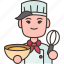 patisserie, pastry, chef, bakery, cook 