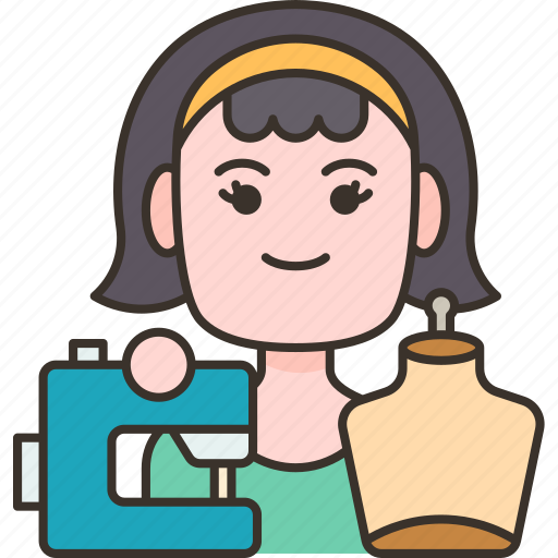 Tailor, dressmaker, clothes, sewing, textile icon - Download on Iconfinder