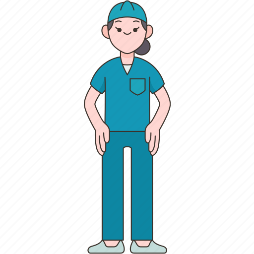 Nurse, medical, healthcare, assistant, hospital icon - Download on Iconfinder