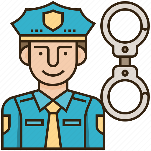Crime, law, police, policeman, security icon - Download on Iconfinder