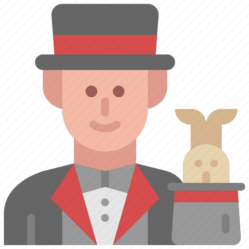 Magician, occupation, career, avatar, male, profession, man icon - Download on Iconfinder