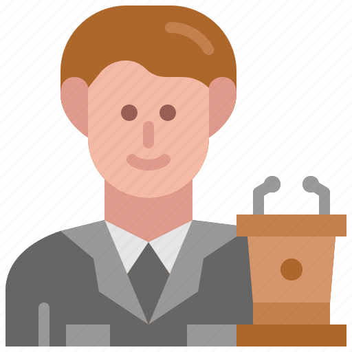 Politician, candidate, occupation, avatar, male, career, profession icon - Download on Iconfinder