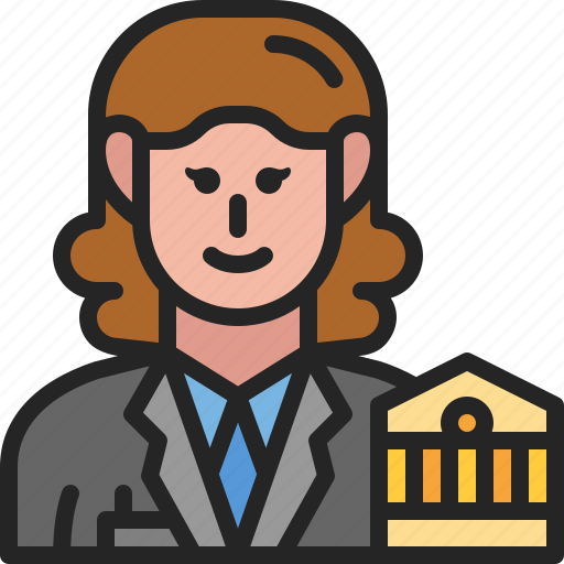 Banker, businesswoman, occupation, profession, female, avatar, woman icon - Download on Iconfinder