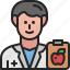 nutritionist, dietitian, occupation, profession, male, avatar, doctor 