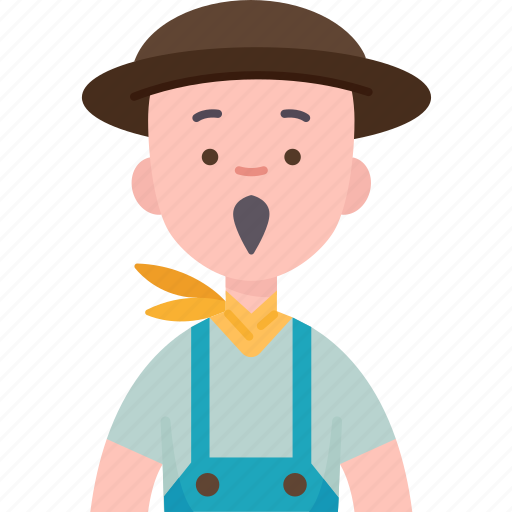 Farmer, agriculture, farm, rancher, worker icon - Download on Iconfinder