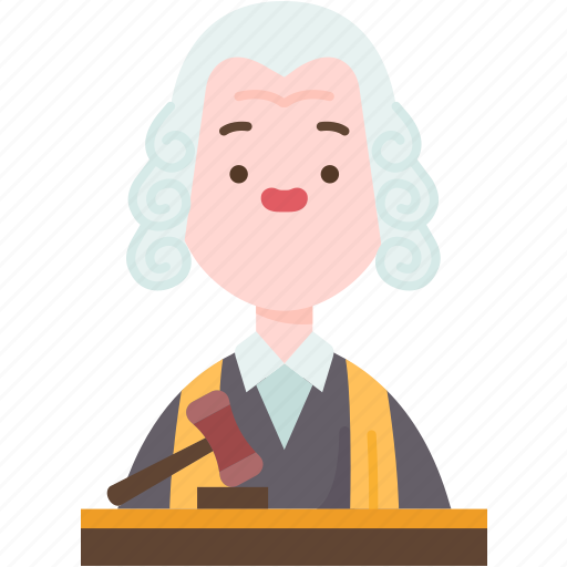 Judge, court, justice, attorney, lawyer icon - Download on Iconfinder