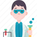 scientist, researcher, chemistry, laboratory, experiment