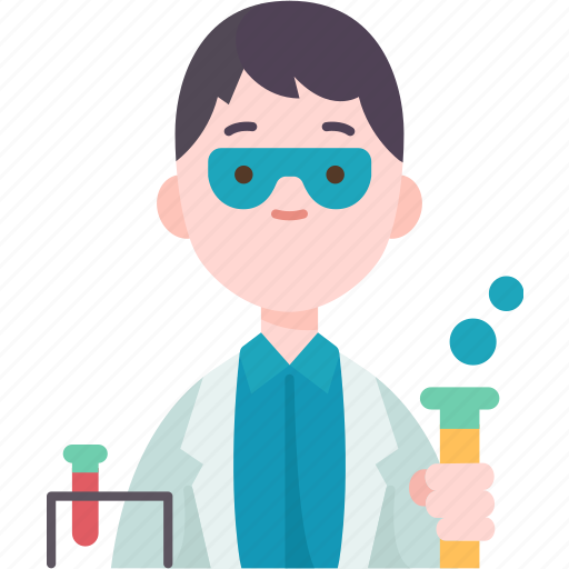 Scientist, researcher, chemistry, laboratory, experiment icon - Download on Iconfinder