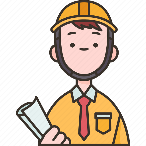 Engineer, architecture, contractor, inspector, surveyor icon - Download on Iconfinder