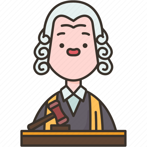 Judge, court, justice, attorney, lawyer icon - Download on Iconfinder