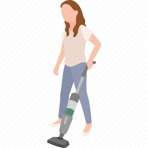 Chore, cleaning, domestic, housekeeper, housewife, vacuum, vacuuming icon - Download on Iconfinder