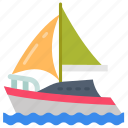 sailboat, sailing, yacht, boat, adventure