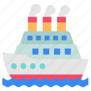ship, transport, ferry, watercraft, battleship