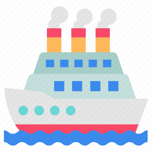 Ship, transport, ferry, watercraft, battleship icon - Download on Iconfinder
