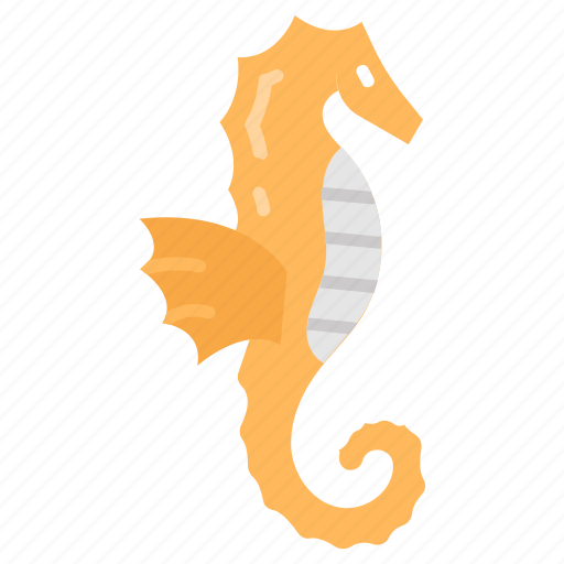 Sea, horse, hippocampus, small, fish, marine, pipefish icon - Download on Iconfinder