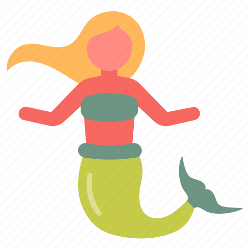 Mermaid, nymph, naiad, goddess, nixie icon - Download on Iconfinder