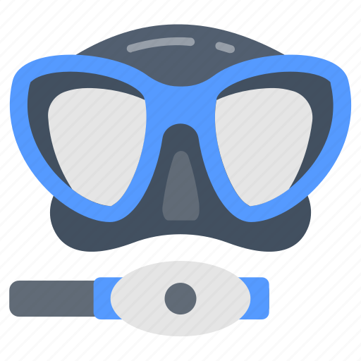 Diving, mask, underwater, swim, equipment, snorkel, scuba icon - Download on Iconfinder