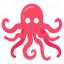 octopus, devilfish, cuttlefish, octopod, sea, creature 