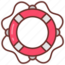 lifebuoy, life, belt, ring, donut, lifeboat
