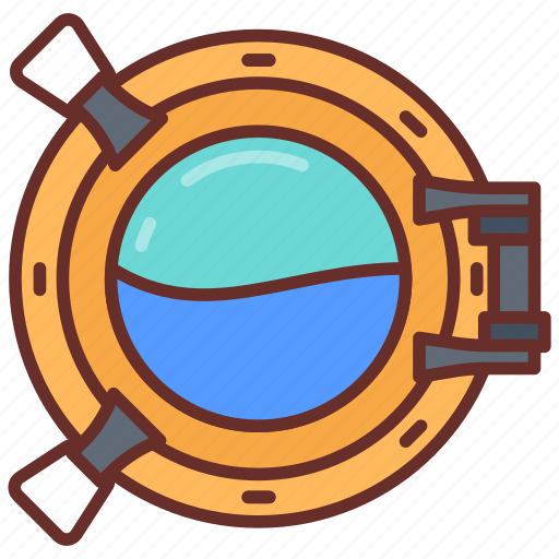 Porthole, window, loophole, peephole, casement icon - Download on Iconfinder