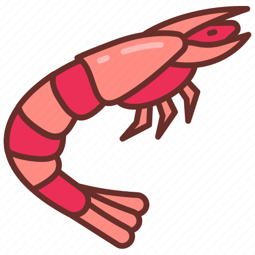 Shrimp, prawn, lobster, invertebrate, crayfish icon - Download on Iconfinder