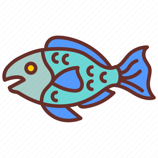 Parrot, fish, box, clownfish, lionfish, mandarinfish icon - Download on Iconfinder
