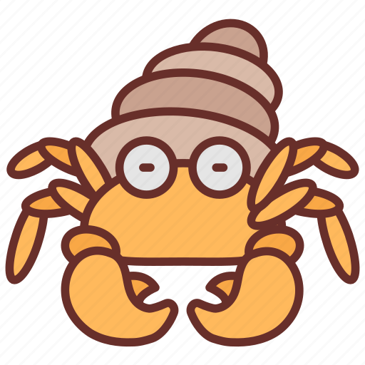 Hermit, crab, battle, barnacle, crawfish, crayfish icon - Download on Iconfinder