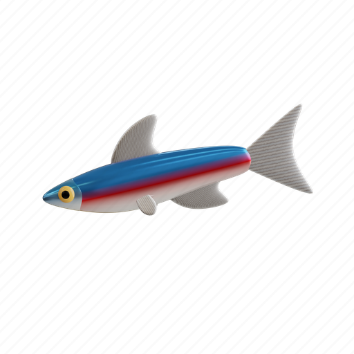 Neon, tetra, aquarium, tropical, fish, freshwater, aquatic icon - Download on Iconfinder