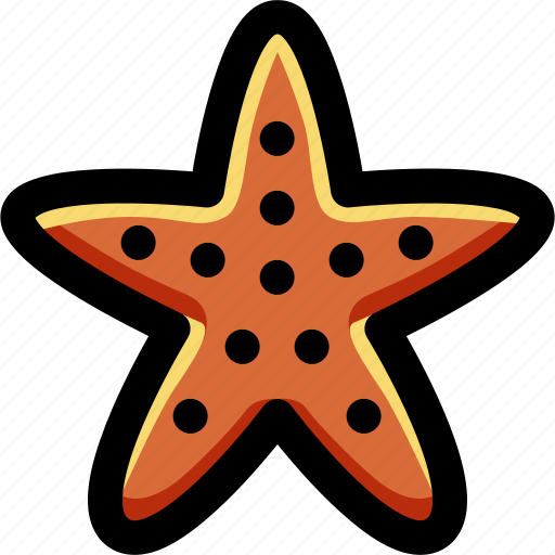 Animal, beach, fish, ocean, sea, star, starfish icon - Download on Iconfinder