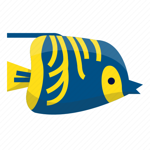 Angelfish, animal, aquatic, sea, ocean, fish icon - Download on Iconfinder
