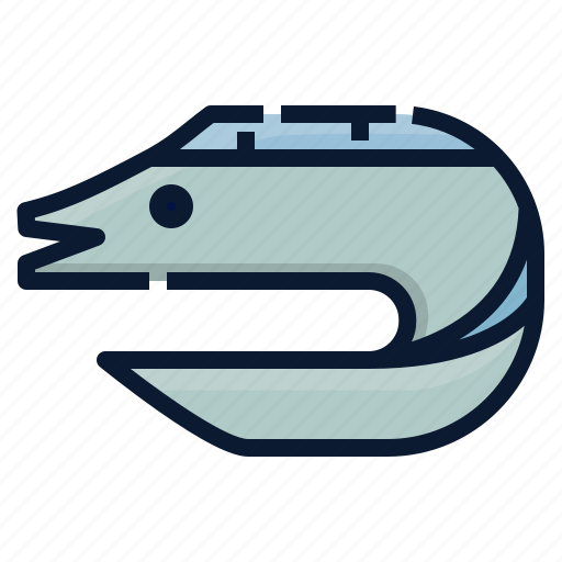 Eel, fish, animal, sea, ocean, aquatic icon - Download on Iconfinder