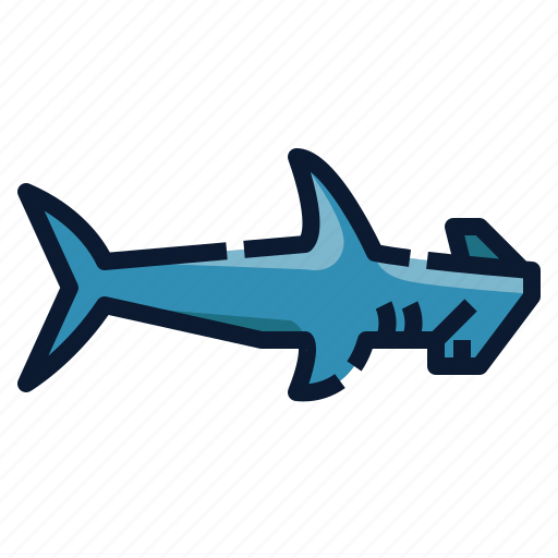Hammerhead, shark, animal, fish, sea, ocean icon - Download on Iconfinder