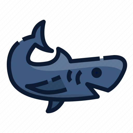 Shark, fish, animal, sea, ocean, fin icon - Download on Iconfinder