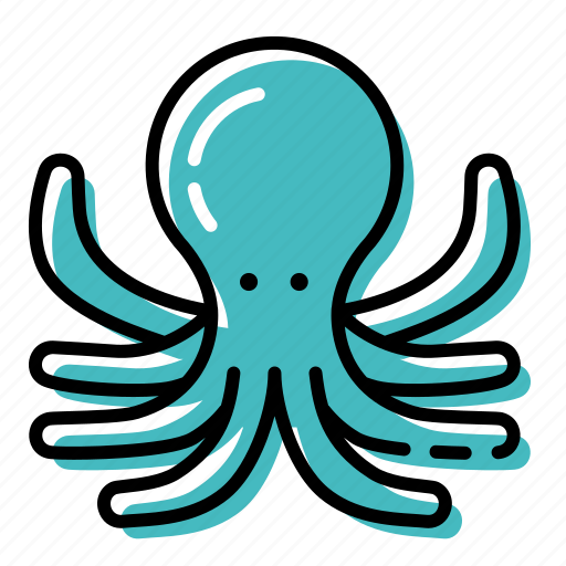 Fish, marine, ocean, octopus, sea icon - Download on Iconfinder