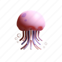 jellyfish, ocean, life, animal, sea, nature 