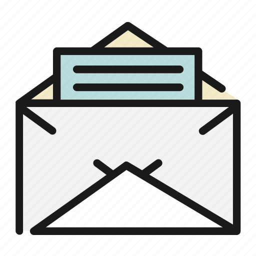 Communication, envelope, letter, mail, office, paper, postal icon - Download on Iconfinder